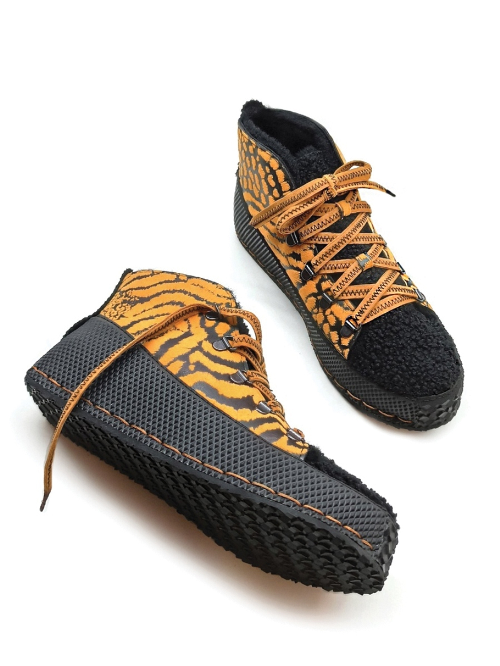 Кеды "Orange Zebra"