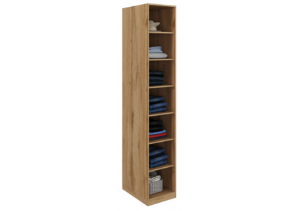 Шкаф Woodville Лорена дуб вотан, белый