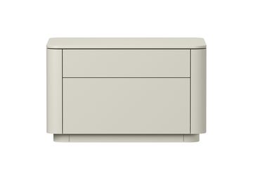 Тумба прикроватная Tammi 2 ящика ширина 60 см (дымка)