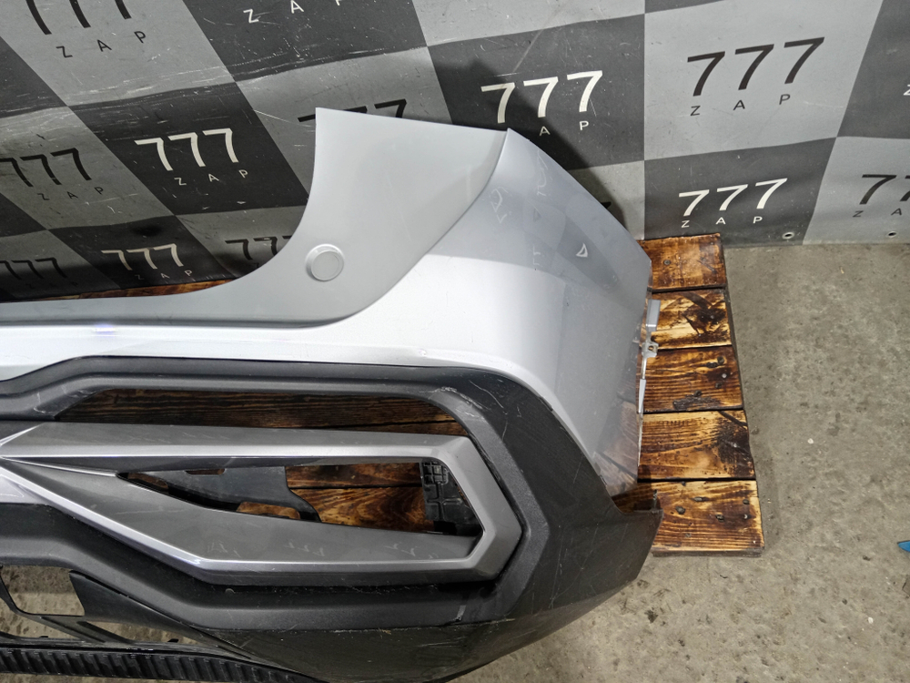 Бампер задний + юбка заднего бампера Geely Atlas 2 23-нв Б/У Оригинал 6044152800