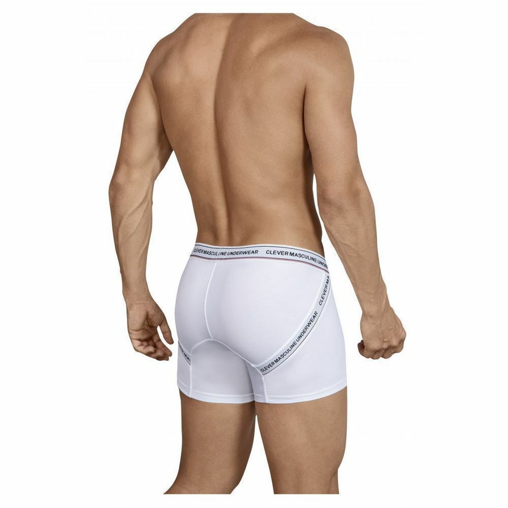 Мужские трусы боксеры белые Clever Kalderash Boxer 243901