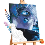 Картина по номерам Магическая битва Годжо Сатору