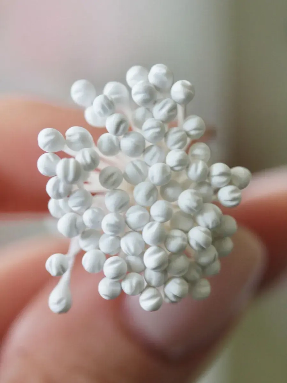 Тычинки круглые с насечками ( 2 пучка)