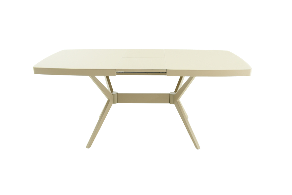 Стол Аврора Оскар 2М Glass 140, Капучино