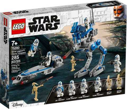 Конструктор LEGO Star Wars TM Клоны-пехотинцы 501-го легиона 75280