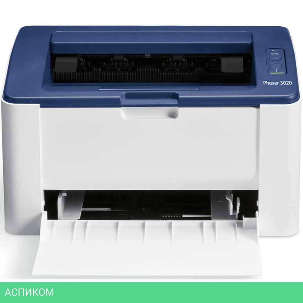 Принтер Xerox Phaser 3020 A4 3020V/BI белый/синий (P3020BI)