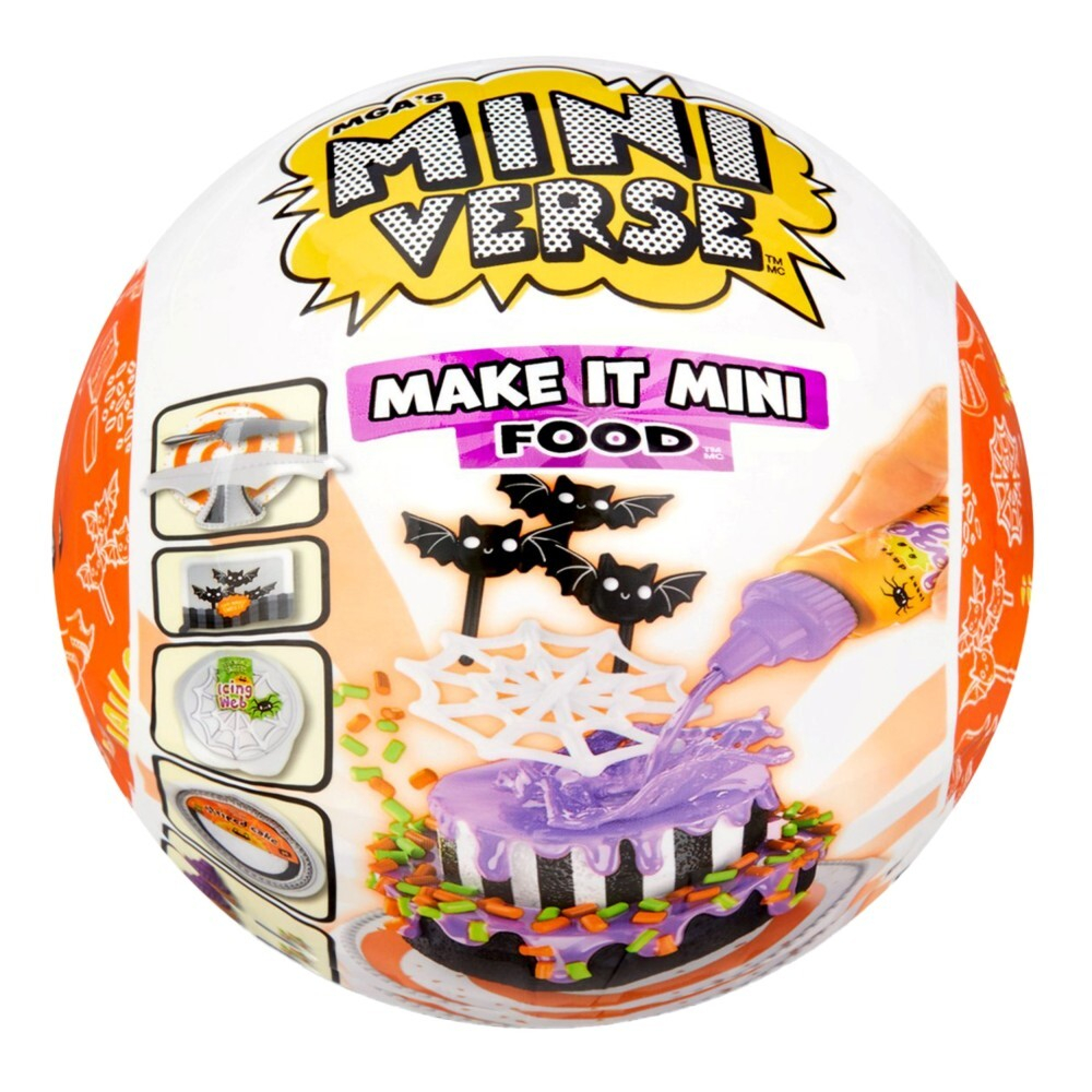 MGA's Miniverse - Мини шар-сюрприз Хэллоуина "Битлджус" Make It Mini Food 531111 / артикул   531111  / GTIN 035051531111