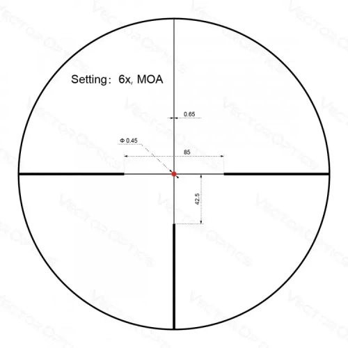 Прицел Vector Optics Constantine 1-6x24 SFP FIBER (SCOC-36)