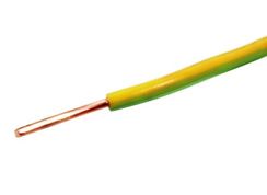 Провод ПуВ 4 ГОСТ 31947-2012 желтый/зеленый 37308