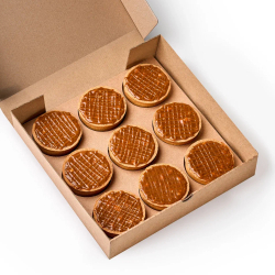 Тарталетка Карамельная с арахисом Десертные истории (100гр/9шт)