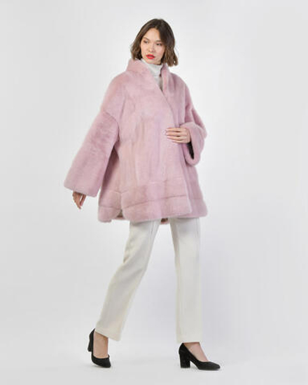 Шуба из меха норки