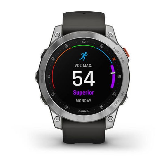 Умные часы Garmin Epix (Gen 2) серый стальной