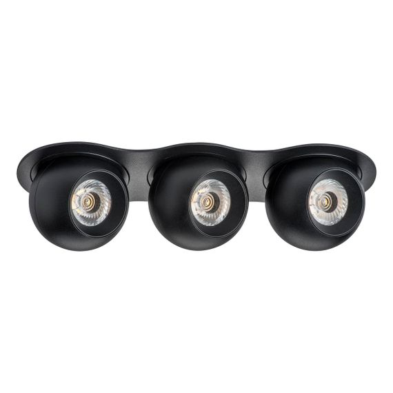 Комплект из светильника и рамки Lightstar Intero Ball (217637+217072+217072+217072) i637727272