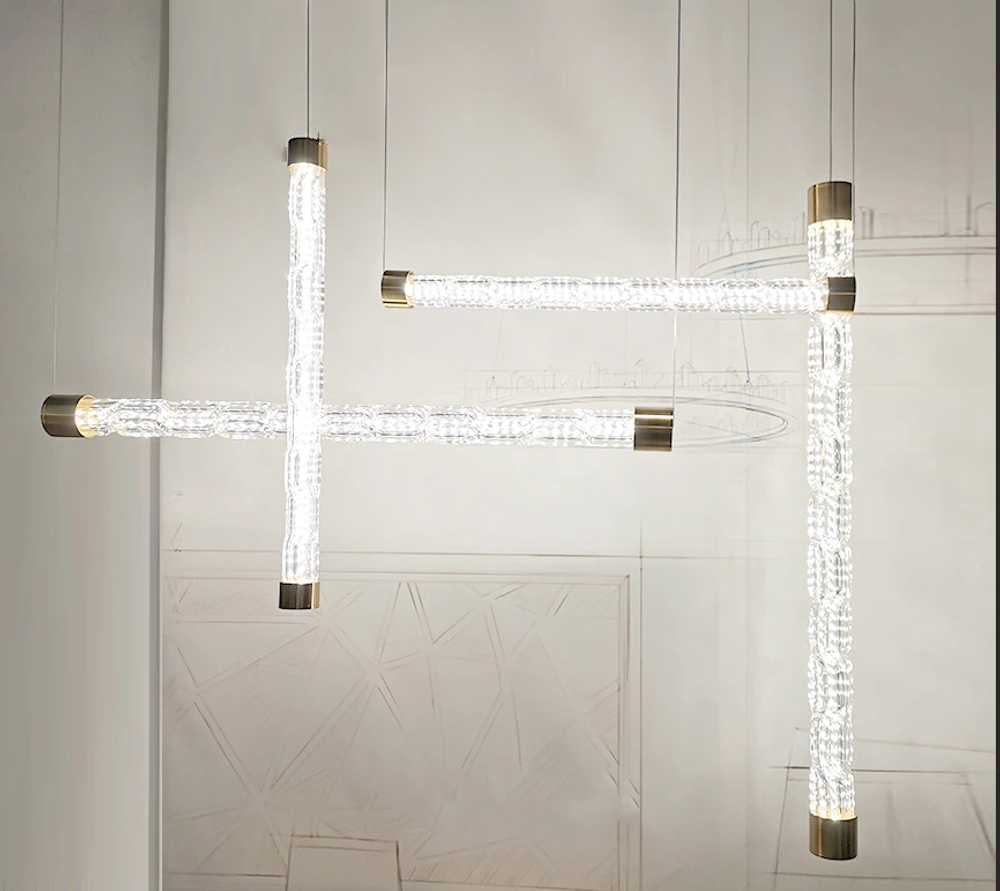 Подвесной светильник OMD807B gold