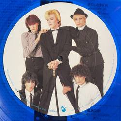 Винтажная виниловая пластинка LP Japan The Singles (Japan 1981) (Blue Vinyl)