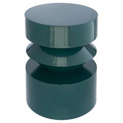 Столик кофейный Ingvild, Ø35,5 см, темно-бирюзовый