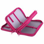 Пенал ПИФАГОР, 3 отделения, ламинированный картон, 19х11 см, "Dreamy unicorn", 270891