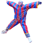 Липучий костюм для батута "Прилипала"