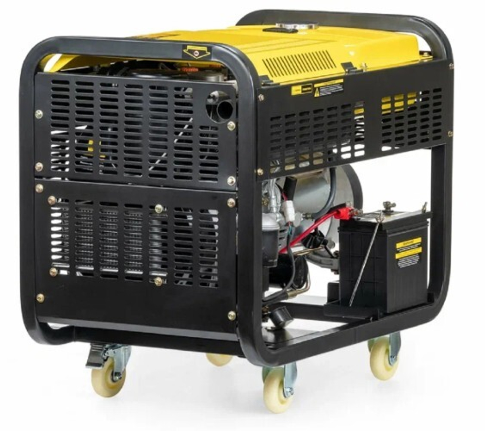 Электростанция дизельная с воздушным охлаждением CHAMPION DG10000E