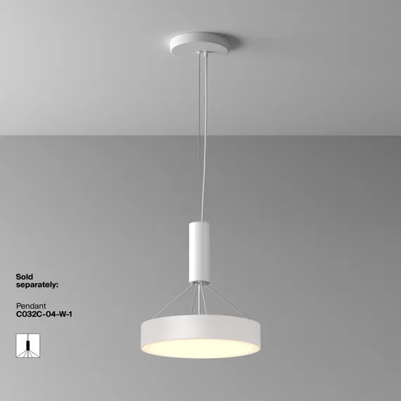 Потолочный светильник Зон / Zon 36 Вт 3000 К 120° Technical c032cl-36w3k-rd-w