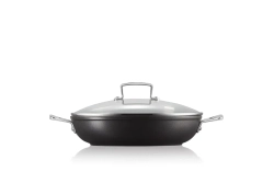 Le Creuset Сковорода PRO с антипригарным покрытием 28см с крышкой