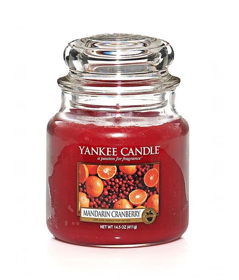 Ароматическая свеча Мандарин и клюква, Yankee Candle