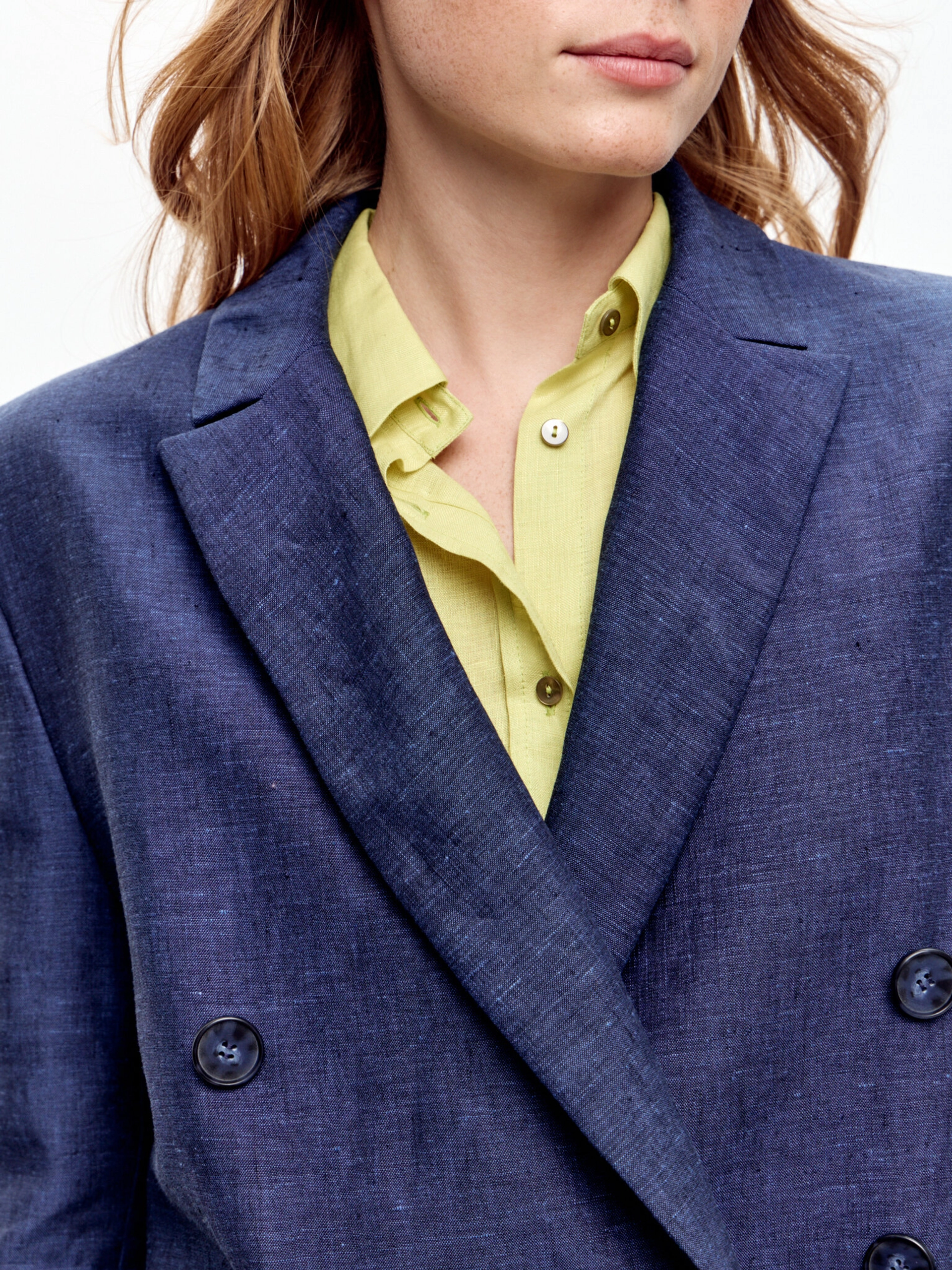 Льняной жакет