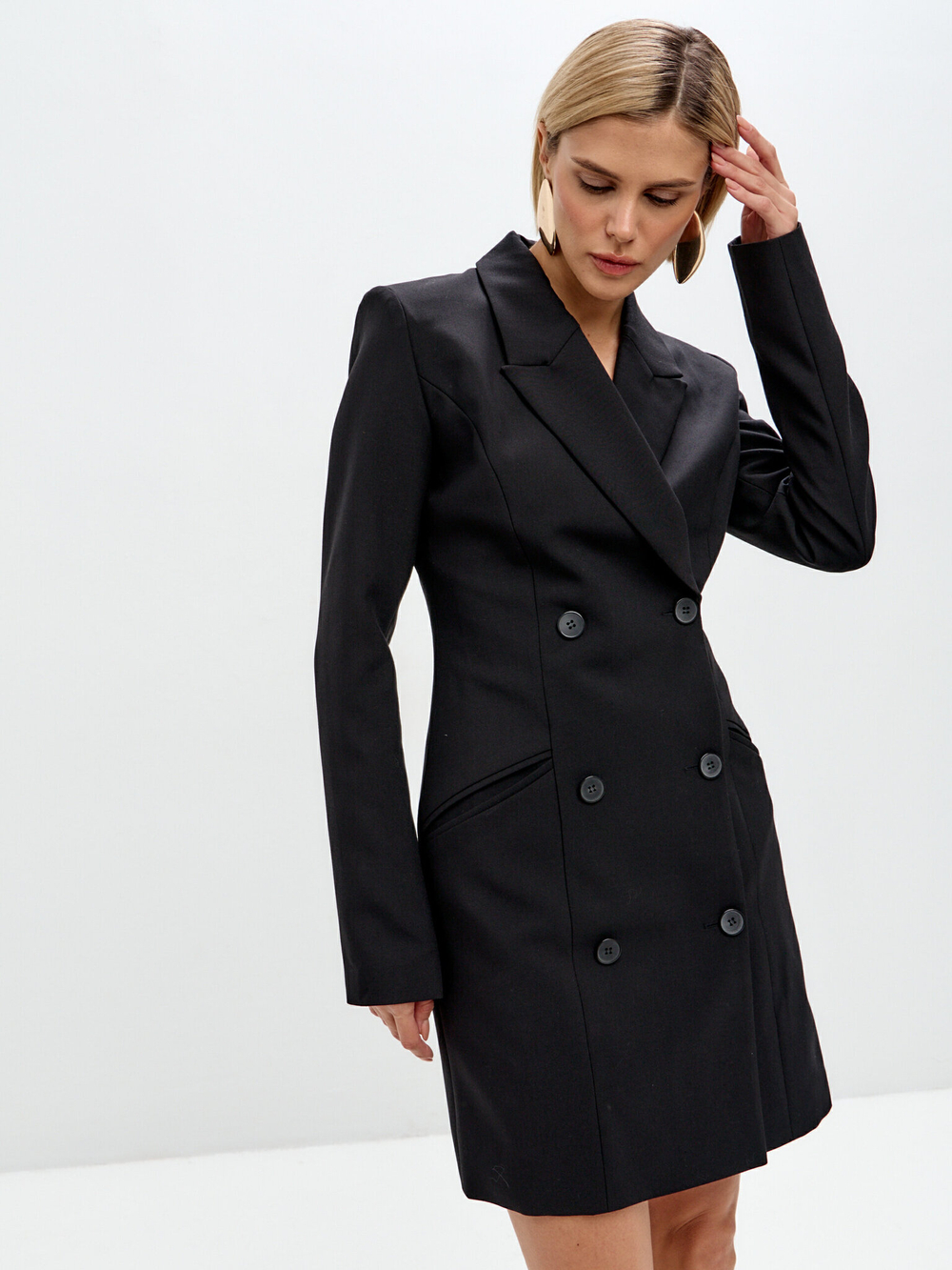 Платье-пиджак Bradley чёрное