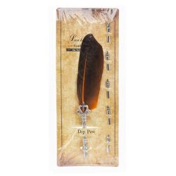 GAEM Набор подарочный: ручка перьевая, 5 наконечников, L11 W1 H30 см