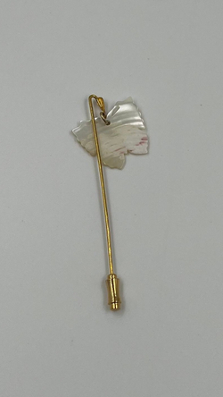 Брошь булавка с бабочкой