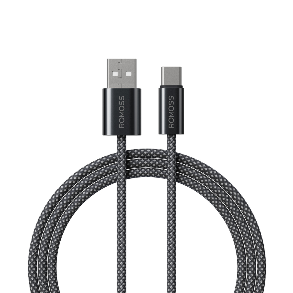 Кабель USB - Type C Romoss CB3038 1.2метра Black