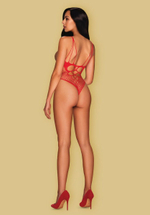 Эффектное боди-сетка с интимным доступом