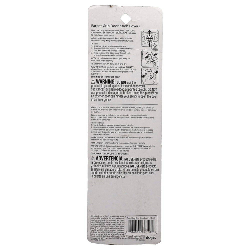 Safety 1st, Parent Grip, колпачки для Дверных ручек, 4 шт.