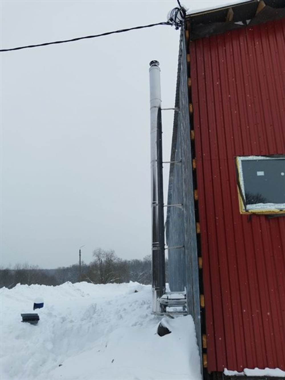 Монтаж печи длительного горения ВЕЗУВИЙ АОГТ 04