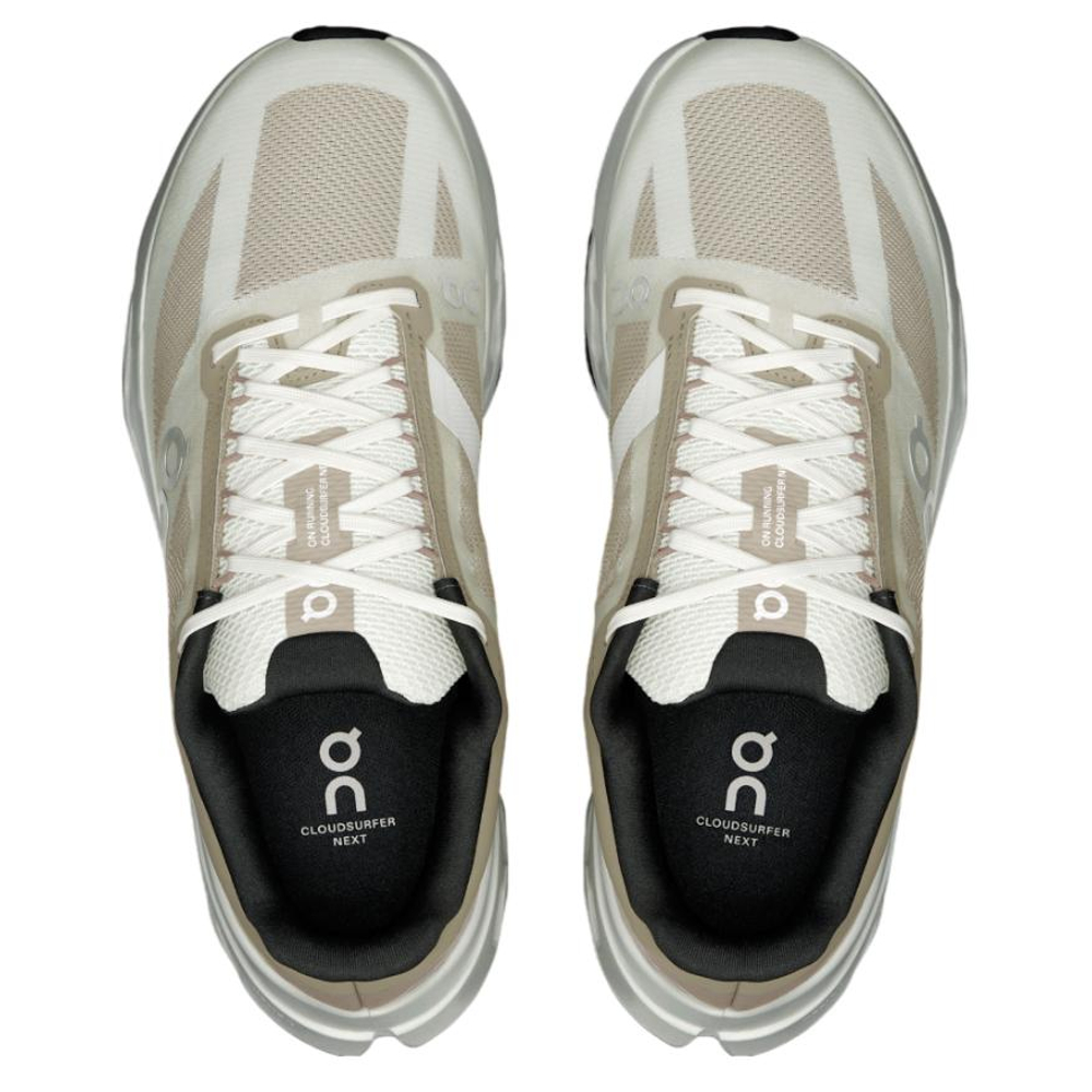 On Cloudsurfer Next Fog Ivory