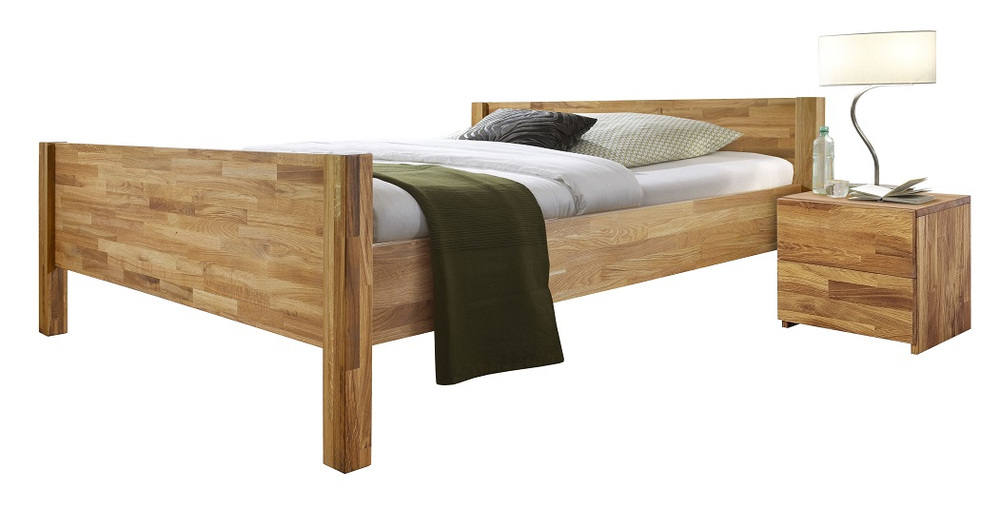 Кровать из массива дуба Ланс