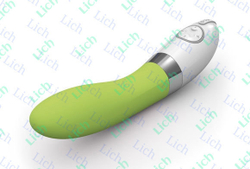 Зеленый элегантный вибратор Liv Lime Green (LELO)
