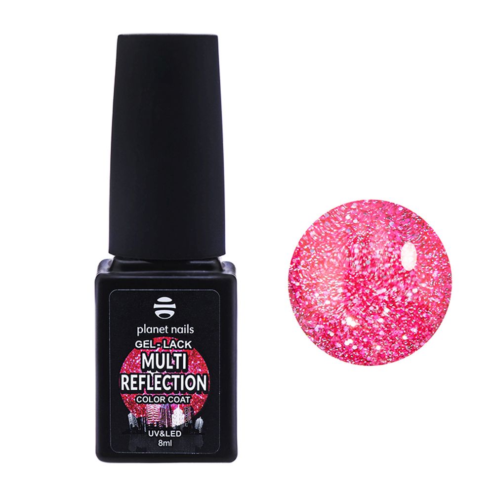 Planet Nails Гель-лак &quot;Multi Reflection&quot; 321 светоотражающий, 8мл