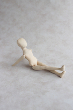 Аксель и Беата, 44 и 38 см. Комплект заготовок интерьерных кукол из текстиля для хобби, рукоделия, творчества