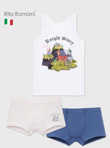 1462 Комплект из майки и 2 трусов