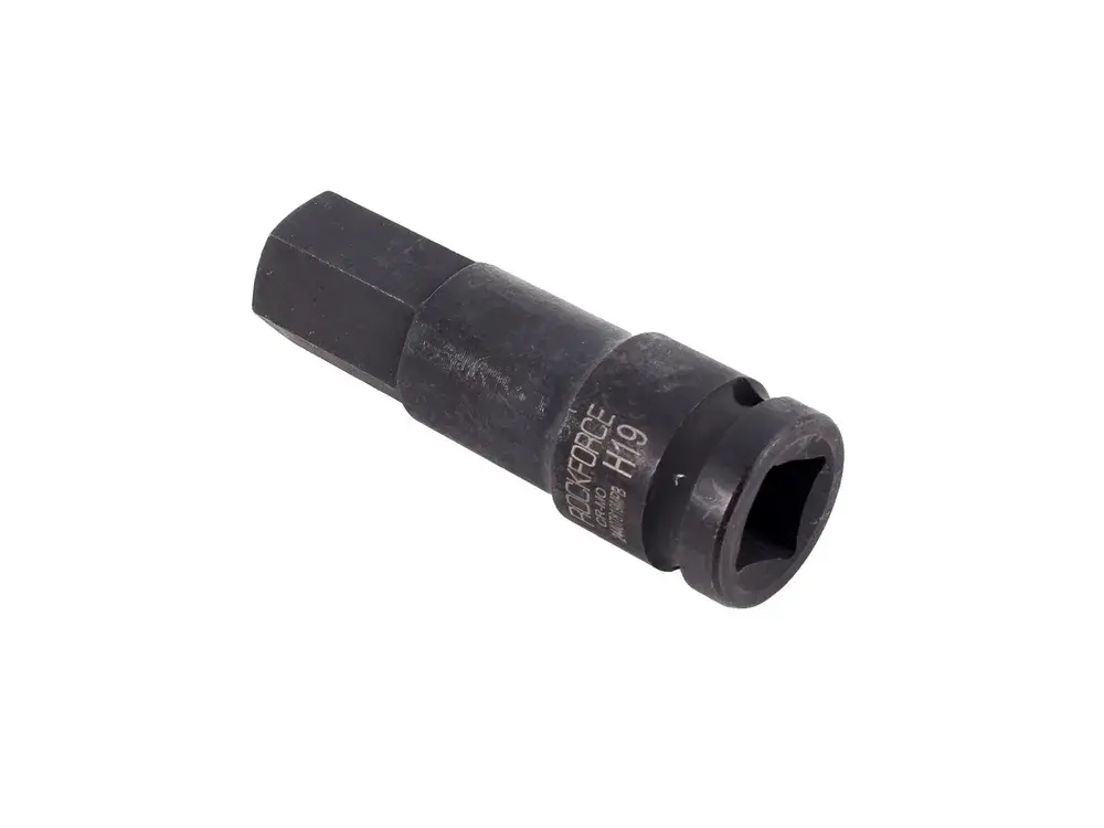 Головка-бита 19мм 1/2" 6-гранная ударная L=78мм ROCKFORCE RF-24407819MPB