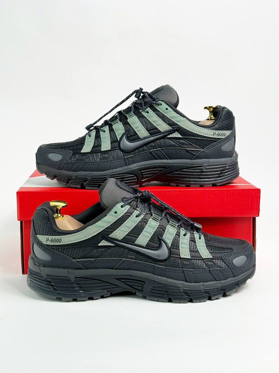 Кроссовки Nike P-6000 #B133 (зел.)