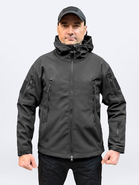 Куртка софтшелл Черный