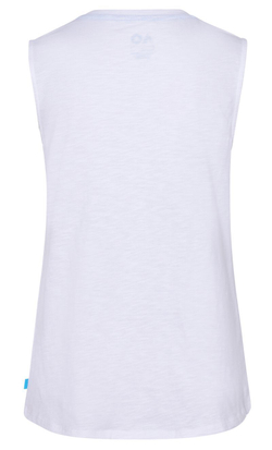 Женский топ теннисный Australian Open Singlet Player Camouflage - white