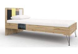 Односпальная кровать Нобира 90х200 дуб ирландский