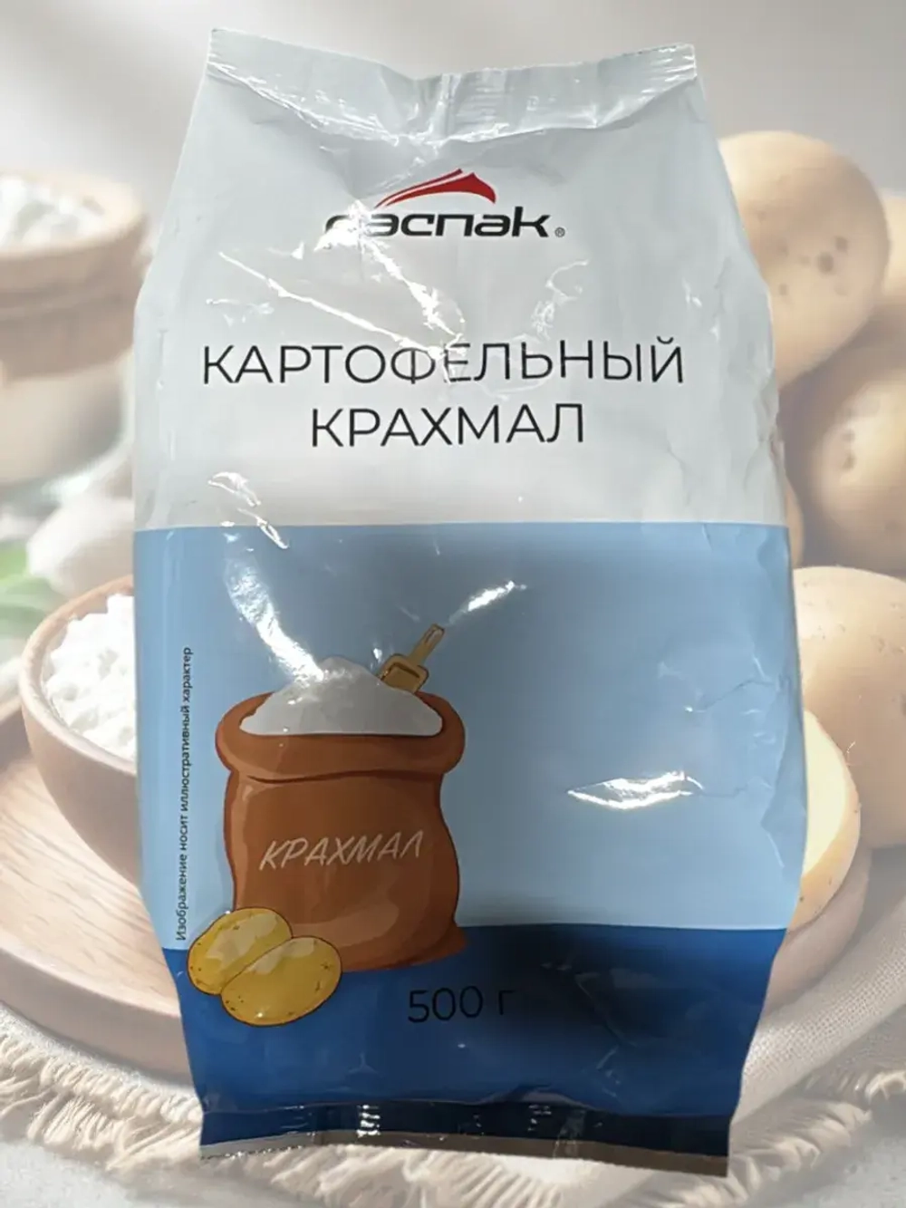 Крахмал картофельный сорт высший 500 г