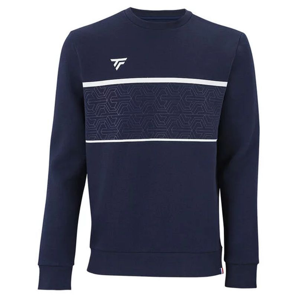 Детская теннисная толстовка Tecnifibre Team Sweater Junior - marine