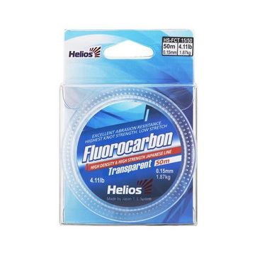 Леска Helios FLUOROCARBON Transparent 0,15mm/50 (HS-FCT 15/50)