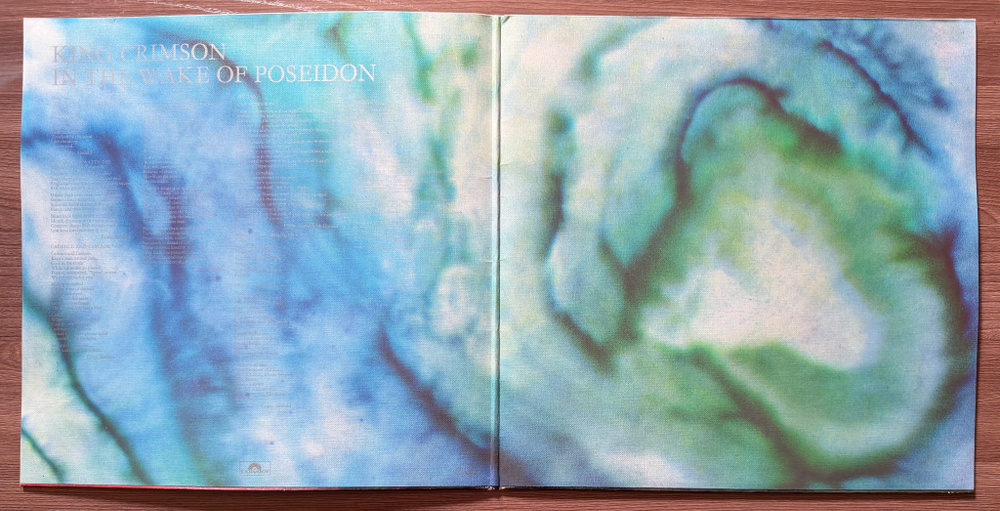 King Crimson ‎– In The Wake Of Poseidon (Германия) Т