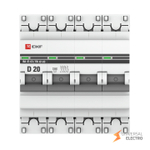 Автоматический выключатель 4P 20А (D) 4,5kA ВА 47-63 EKF PROxima